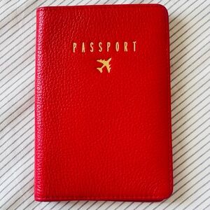 Leather Passport Holder